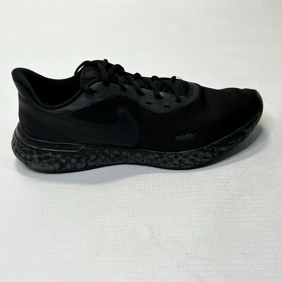 Nike Men's Revolution 5 BQ3204-001 Black Low Top Sneaker Shoes Size 12 - Picture 3 of 14